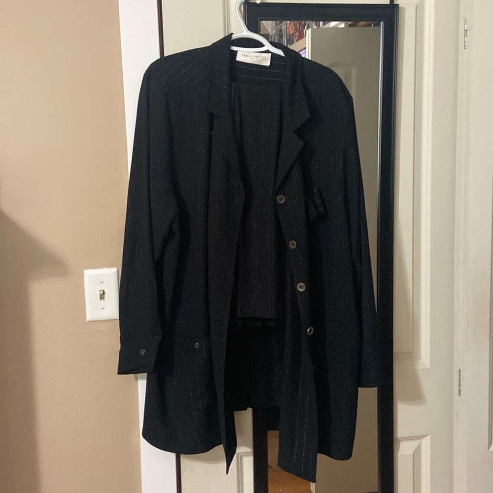 Lisa Caputo jacket and pant set